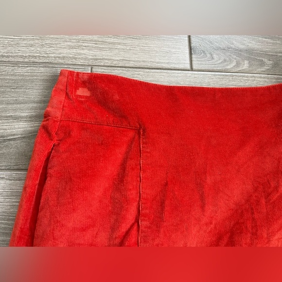 J Jill| Coral Corduroy Skirt with Pockets, Size 4••• - Picture 7 of 10